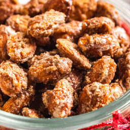 Easy Cinnamon Candied Almonds