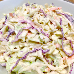 Easy Cole Slaw - Keto, Low and Carb