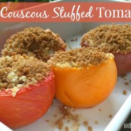 Easy Couscous Stuffed Tomatoes