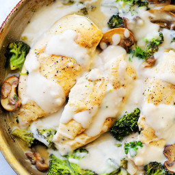 Easy Creamy Broccoli Chicken Alfredo Recipe