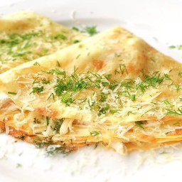 Easy Crepe Recipe With Chicken And Cheese