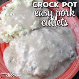Easy Crock Pot Pork Cutlets