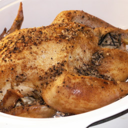 Easy Crock Pot Rotisserie Chicken