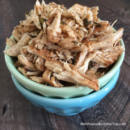 Easy Crockpot Mexican Style Shredded Chicken
