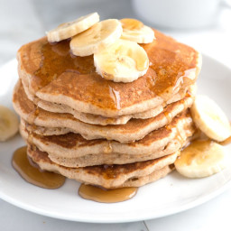 Easy, Delicious Whole Wheat Pancakes Recipe