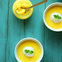 Easy Dessert - Mango Pudding: Two Ways