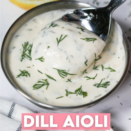 Easy Dill Aioli Recipe