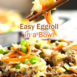 Easy Eggroll in a Bowl