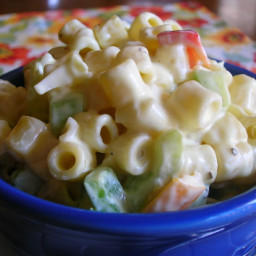 Easy Elbow Macaroni Salad