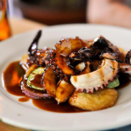Easy, Elegant Spanish Braised Octopus in Paprika Sauce