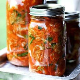 Easy, Fast Kimchi Recipe {Mak Kimchi}