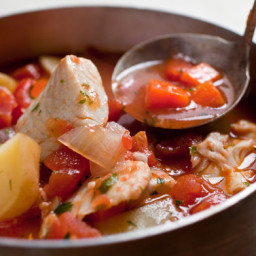 Easy Fish Stew With Mediterranean Flavors