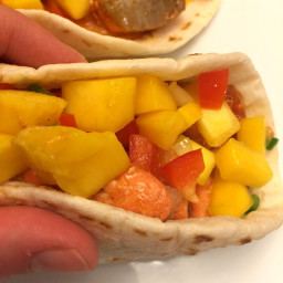 Easy Fish Tacos Recipe With Mango Salsa