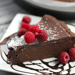 Easy Flourless Chocolate Cake