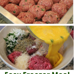 Easy Freezer Meal Meatballs