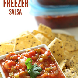 Easy Freezer Salsa Recipe
