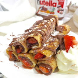 Easy French Strawberry Nutella Breakfast Delights!