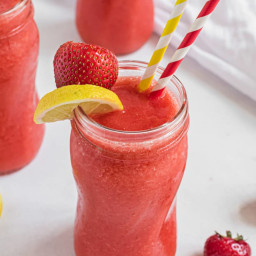 EASY Frozen Strawberry Lemonade