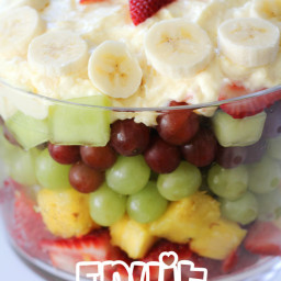 Easy Fruit Trifle