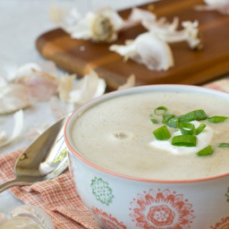 Easy Garlic Soup Recipe in 15 Minutes