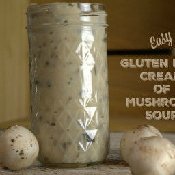 Easy Gluten Free Cream of Mushroom Soup