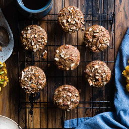 Easy Gluten Free Healthy Carrot Cake Muffins