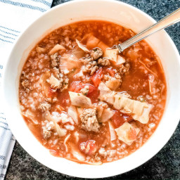 Easy Gluten-Free Slow Cooker Cabbage Soup