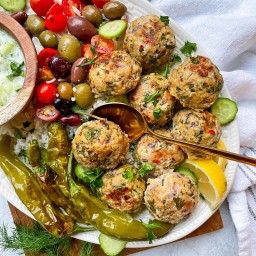 Easy Greek Chicken Meatballs