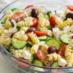 Easy Greek Pasta Salad