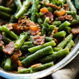 Easy Green Beans with Bacon