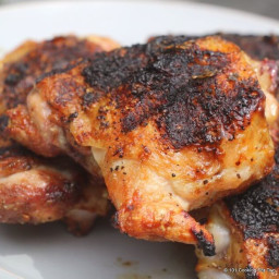 Easy Grilled Chicken Thighs