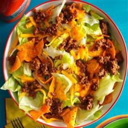 Easy Ground Beef Taco Salad Recipe