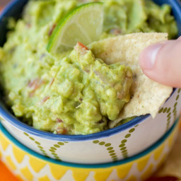 Easy Guacamole For Two