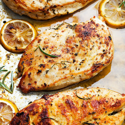 Easy Healthy Baked Lemon Chicken