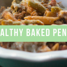 Easy Healthy Baked Penne (21 Day Fix Approved)