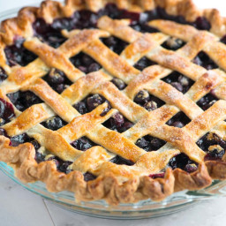 Easy, Homemade Blueberry Pie Recipe