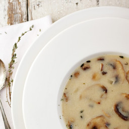 Easy Homemade Cream of Mushroom Soup