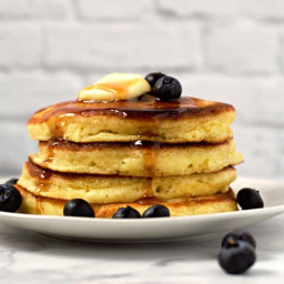 Easy Homemade Fluffy Pancakes Recipe for Two