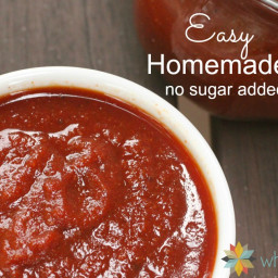 Easy Homemade Ketchup (sugar free)