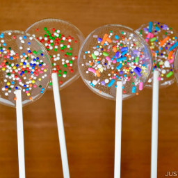 Easy Homemade Lollipops