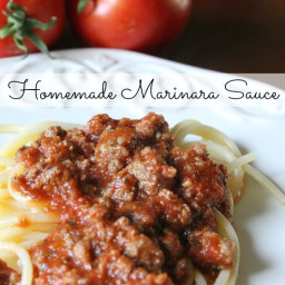 Easy Homemade Marinara Sauce