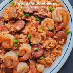 Easy Instant Pot Jambalaya (Creole/cajun option) » Foodies Terminal