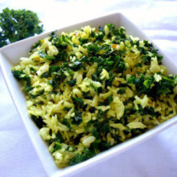 Easy Kale Rice