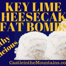 Easy Keto Key Lime Cheesecake Fat Bombs