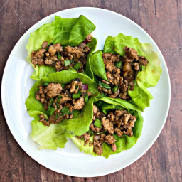 Easy, Keto Low-Carb PF Chang’s Chicken Lettuce Wraps with {VIDEO}