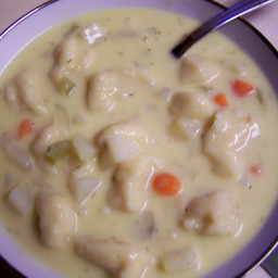 Easy Knoephla Soup