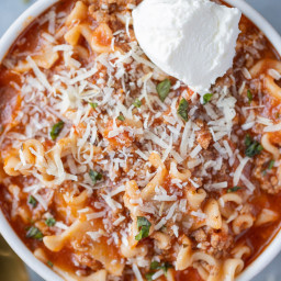 Easy Lasagna Soup Recipe