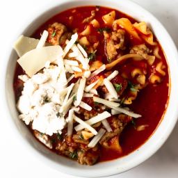 Easy Lasagna Soup Recipe