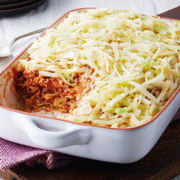 Easy Layered Cabbage Casserole