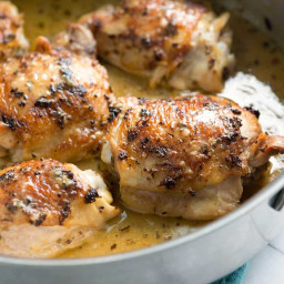 Easy Lemon Chicken Thighs with Herbs